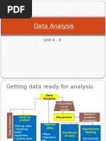 Data Analysis: Unit 4 - II