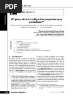 El Plazo de La Investigacion Preparator PDF