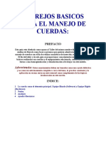 Aparejos Basicos para El Manejo de Cuerdas