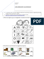 Lenguaje Vocales