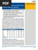 Cement - Dispatches Outlook - JS