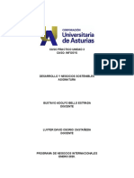 CASO PRACTICO UNIDAD 3. Desarrollo Sostenible.