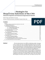 Management Strategies For Herpesvirus Infections of The CNS: Immunocompetent and Immunocompromised Patients