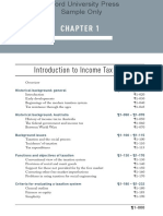 Introduction To Income Tax Law: Historical Background: General 1-020 - 1-045