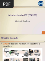 Lecture 03 - Output Devices PDF