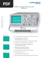 Data en HM504 2