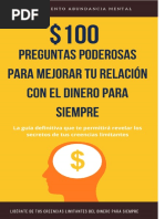 #100 Poderosas Preguntas para Mejorar Tu Relacion Con El Dinero para Siempre