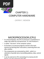 Computer Hardware: - Zafrin Y. Memon