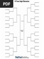 33 Team Single Fillable PDF