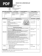 Sesion de Aprendizaje Clasificamos Los