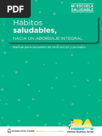 Manual para Docentes - Habitos Saludables Hacia Un Abordaje Integral.