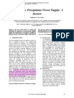 2018 - Electrostatic Precipitator Power Supply - A Review PDF