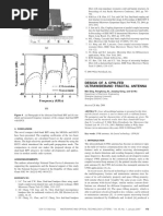 Design of A Cpw-Fed Ultrawideband Fractal Antenna: Min Ding, Ronghong Jin, Junping Geng, and Qi Wu