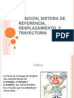 Posicion Trayectoria Desplazamiento