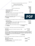 Cash and Cash Equivalents (Theory and Problem)