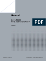 Manual: Simrad IS80 Wind Instrument WI80