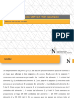 Semana 11 - Sistema - Gauss Jordan-Aplicaciones PDF