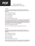 Homework Assignment Module 2 - Process Analysis