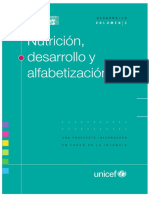 Unicef Alfabetizacion y Desarrollo