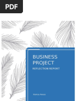 Business Project: Reflection Report