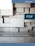 Testcase Two - Payment Process