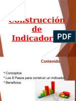 Construcción de Indicadores