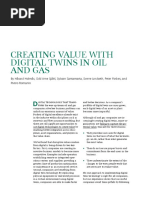 Creating Value With Digital Twins in Oil and Gas