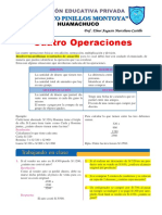 Problemas-Cuatro Operaciones-1°sec PDF