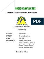 Informe Lampara de Mercurio - Circuitos Electricos