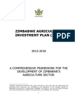 Zimbabwe Agricultural Investment Plan PDF