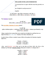 Locative For Adjectives