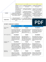 Movie Poster Rubric