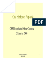 Cas Clinique Epaule