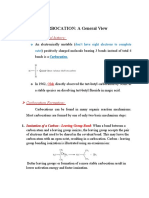 Carbocation - A General View