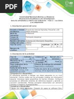 Guía de Actividades y Rúbrica de Evaluación - Fase 2 - Los Datos y Su Adquisición