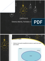 Sistema Aberto, Fechado e Isolado