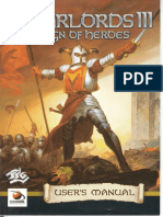 Warlords III Reign of Heroes - Manual - Win - EN