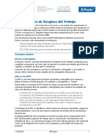 EDT Estructura de Desglose Del Trabajo PDF