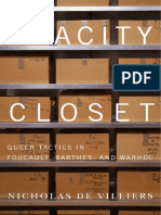 (Nicholas de Villiers) Opacity and The Closet Que (B-Ok - CC) PDF