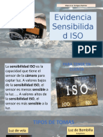 Evidencias Sensibilidad Iso