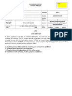 Organizador Gráfico 1. Proceso Decisional. Punto de Equilibrio (Escribe AQUÍ Tu APELLIDO)