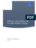 Historia de La Antropologia