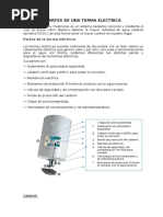 Partes de Una Terma Electrica