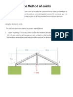 Structures (Methods of Joints and Sections)