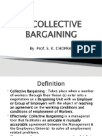 Collective Bargaining: by Prof. S. K. Chopra