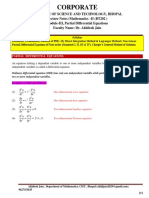 Mathematics-Ii (M2) For RGPV Bhopal by Dr. Akhilesh Jain, Unit 3 Partial Differential Equation