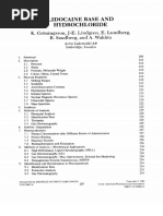 Lidocaine Base and Hydrochloride: Groningsson, Lindgren, Lundberg, Sandberg