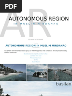 Autonomous Region: AR MM