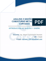 Introduccion Al Analisis y Diseño de Coberturas Metalicas Curvadas PDF