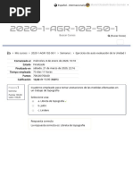 Ejercicios de Auto Evaluación de La Unidad I